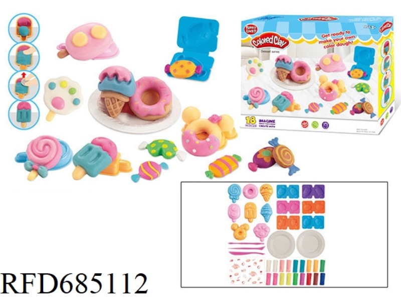 POPSICLE CANDY SERIES CLAY
