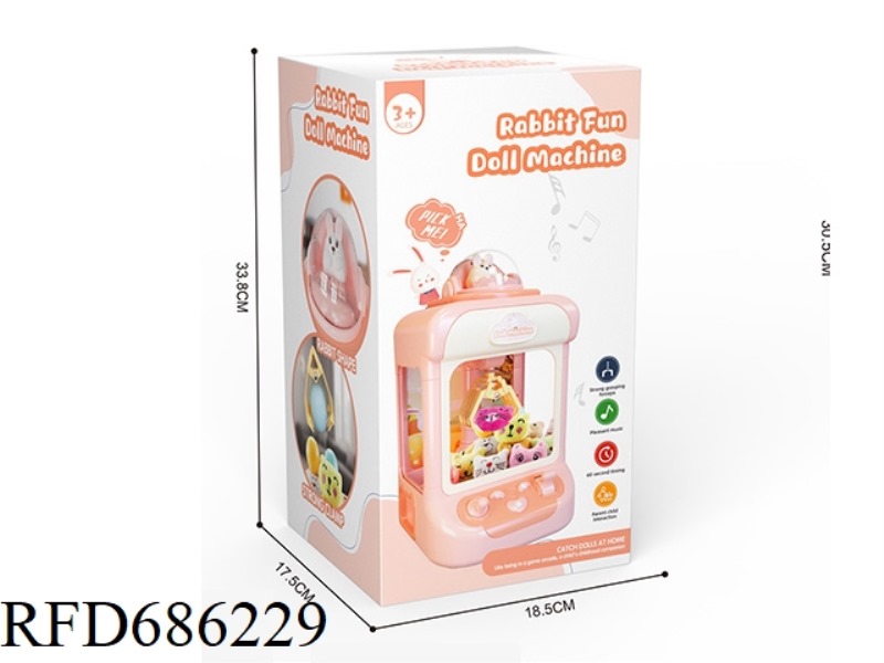 RABBIT DOLL MACHINE B CONFIGURATION 10 DOLLS WITHOUT TWISTED EGGS