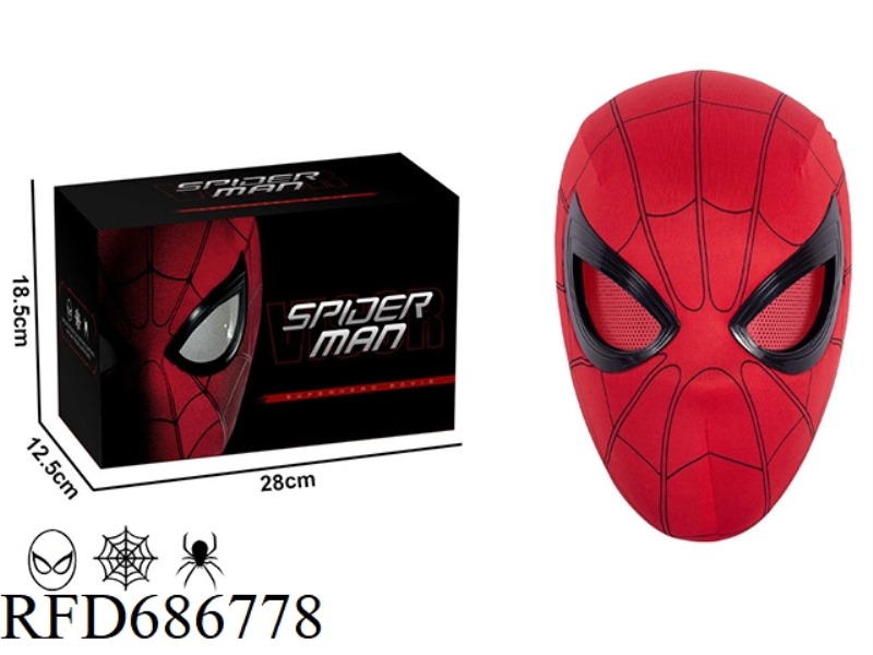 SPIDER-MAN RED HOOD MASK HELMET (TOUCH)