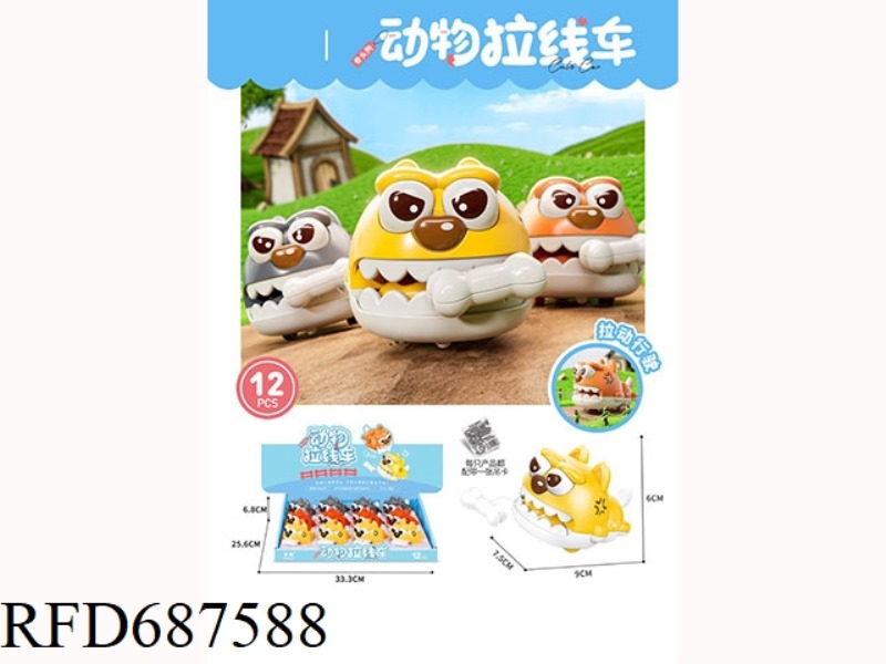 PULL A LINE TO FIND BONE DOG 12PCS/BOX