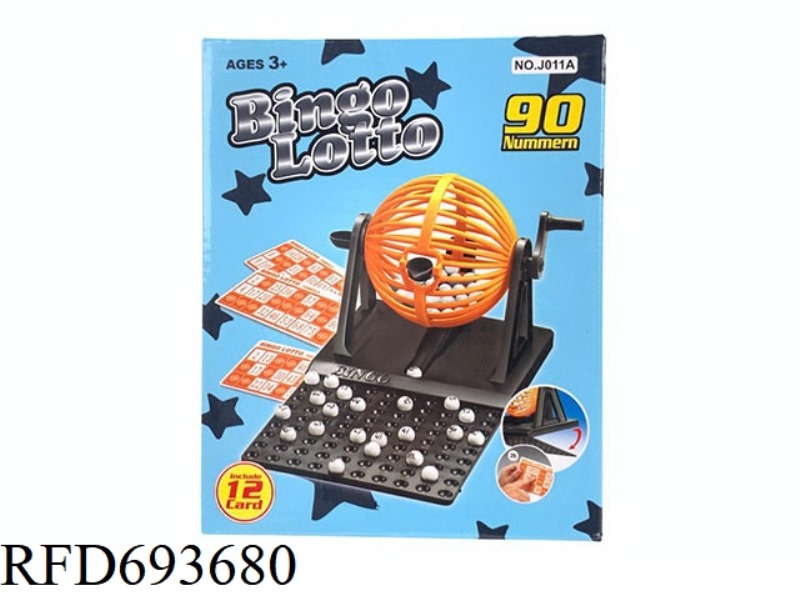 BOARD GAME LOTTERY MACHINE