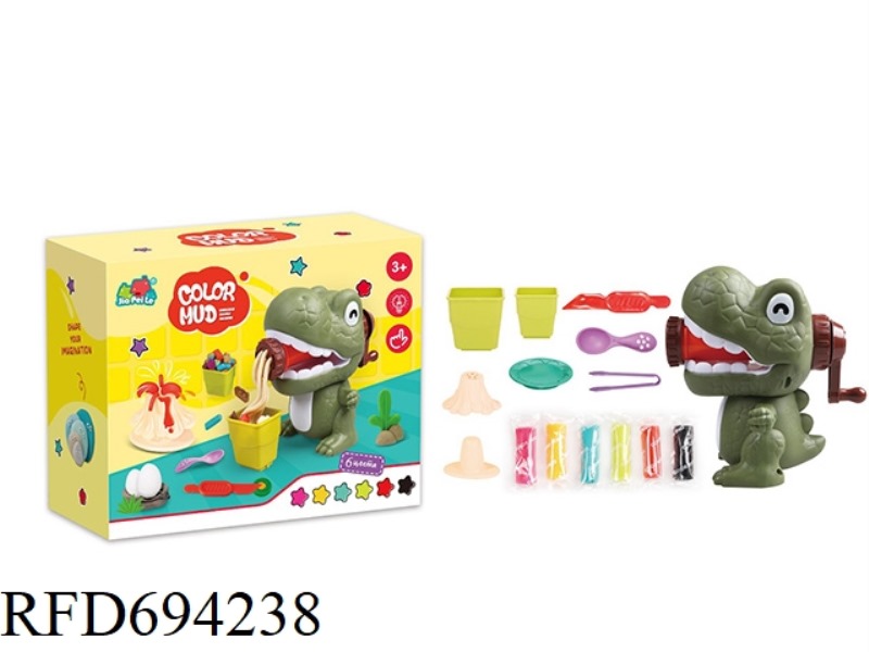 (GCC)DINOSAUR COLORFUL CLAY SET