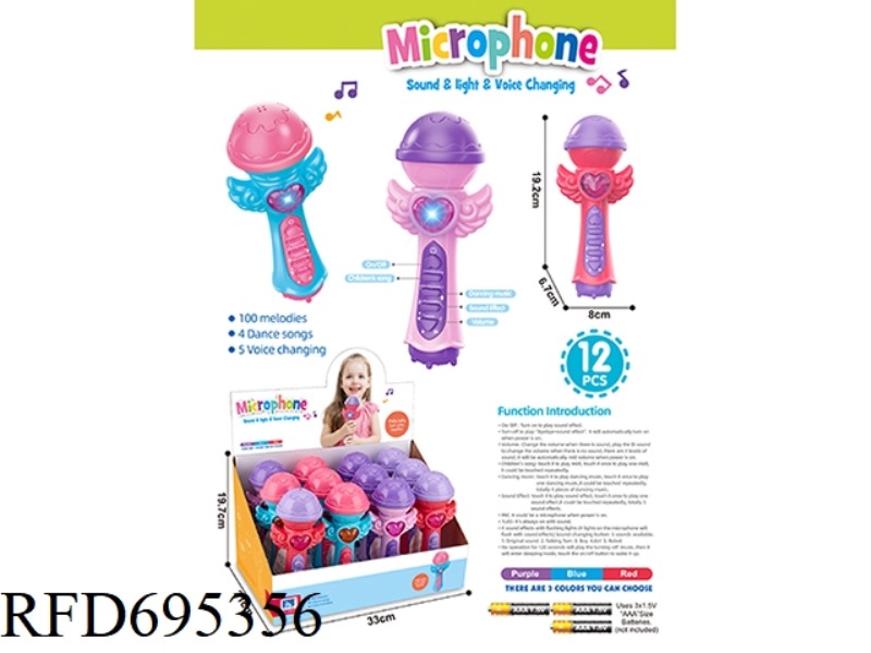 VARIABLE SOUND AND LIGHT - MICROPHONE