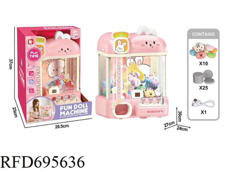 RABBIT BIG DOLL MACHINE