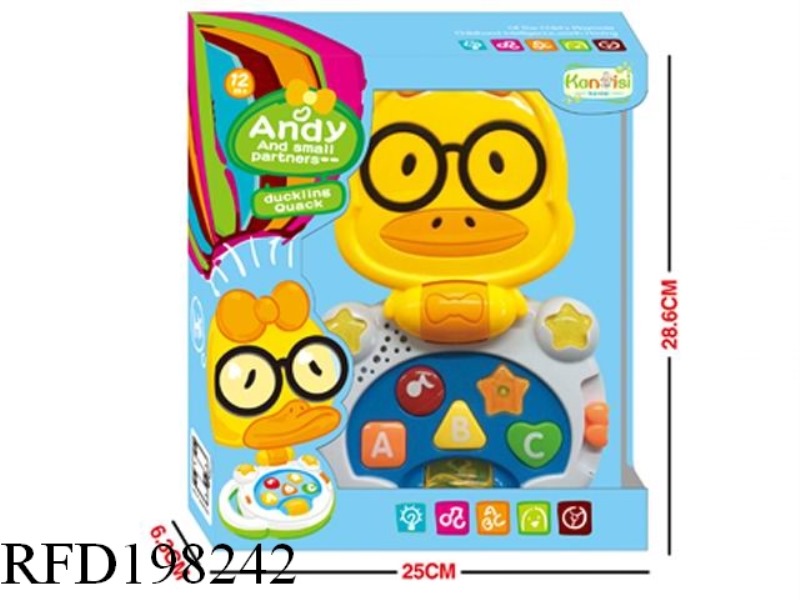 CARTOON DUCK MUSIC INSTRUMENT