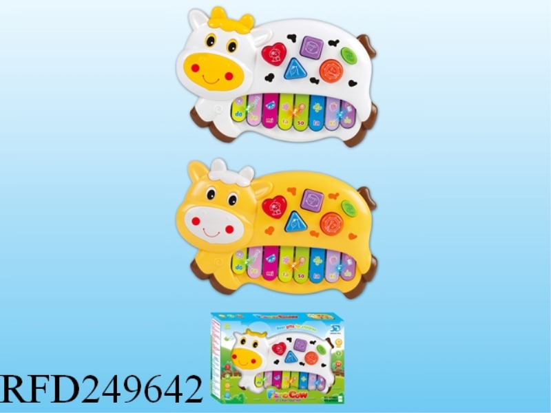 13 KEY COW MUSIC LIGHT LEARNING PAINO
