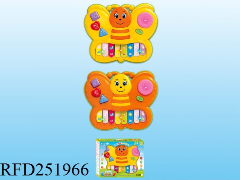 13 KEYS BEE MUSIC LIGHT WESTERN LANGUAGE LEARNING PIANO