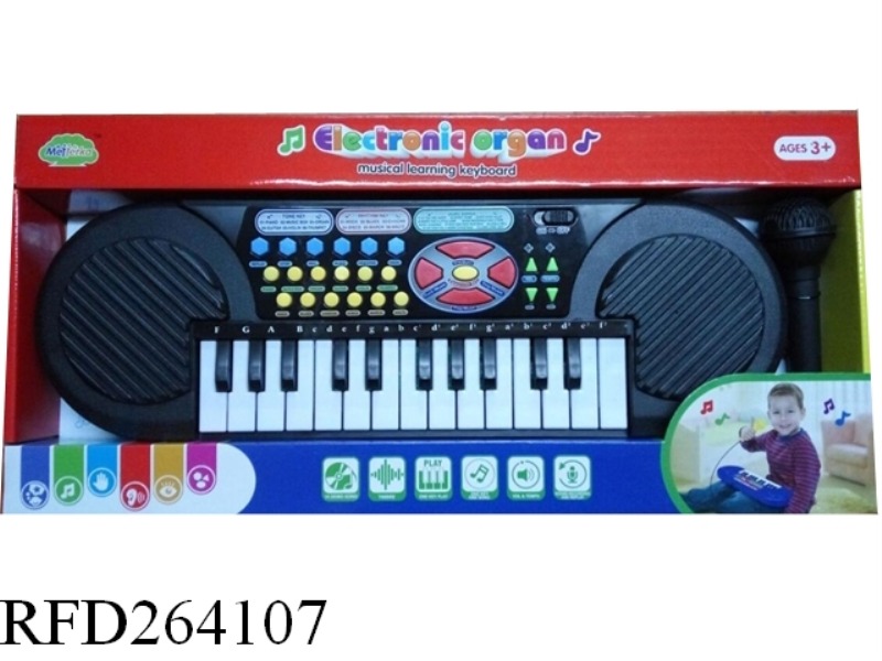 25 KEY MULTI-FUNCTION ELELCTRONIC ORAGE WITH MICROPHONE