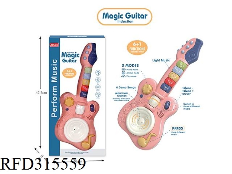 ELECTRIC GUITAR WITH  INDUCTION FUNCTION