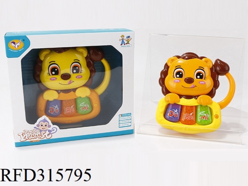 LION PIANO(YELLOW/ORANGE 2 COLOR ASST)