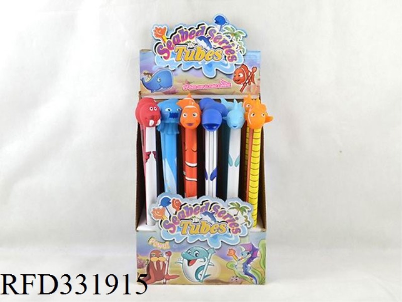 OCEAN SLUSH PLASTIC WHISTLE (24PCS)