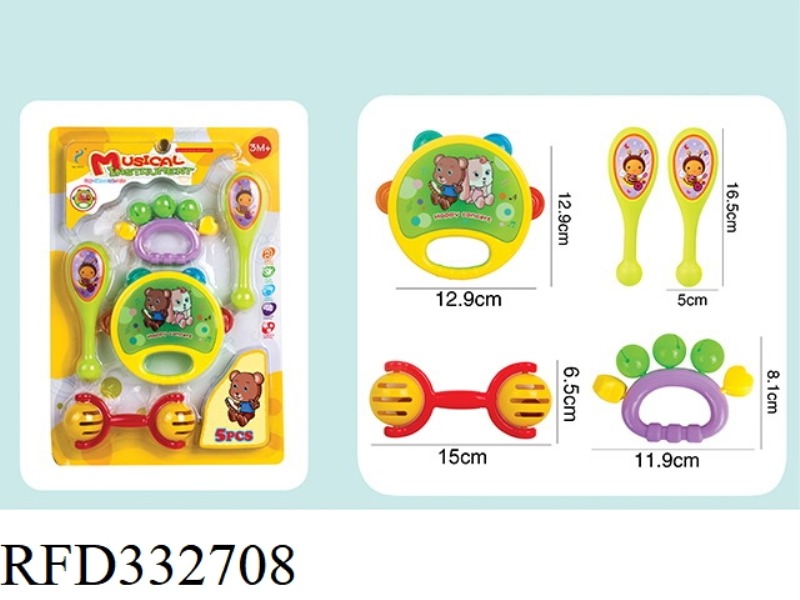 MUSIC INSTRUMENT RATTLE SERIES