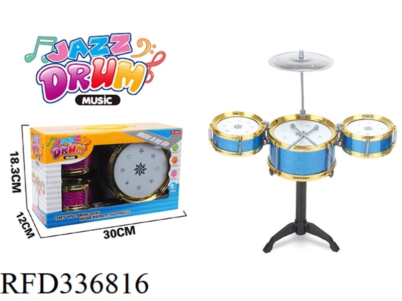 FOUR-IN-ONE JAZZ DRUM