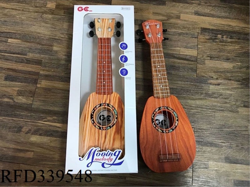 17 INCH PINEAPPLE-SHAPED UKULELE (IMITATION SPRUCE / IMITATION RED PINE)