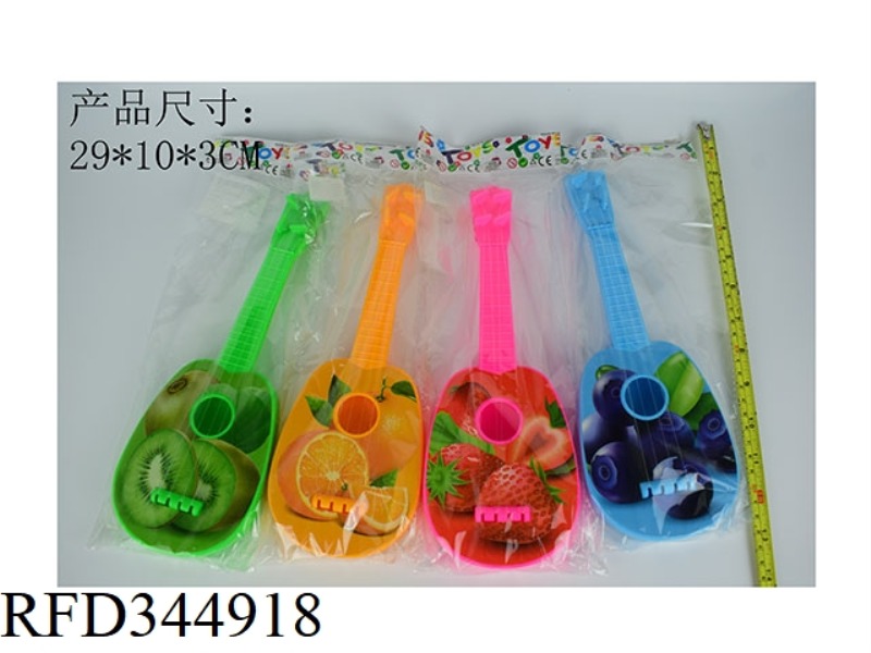 FOUR-COLOR FRUIT GUITAR