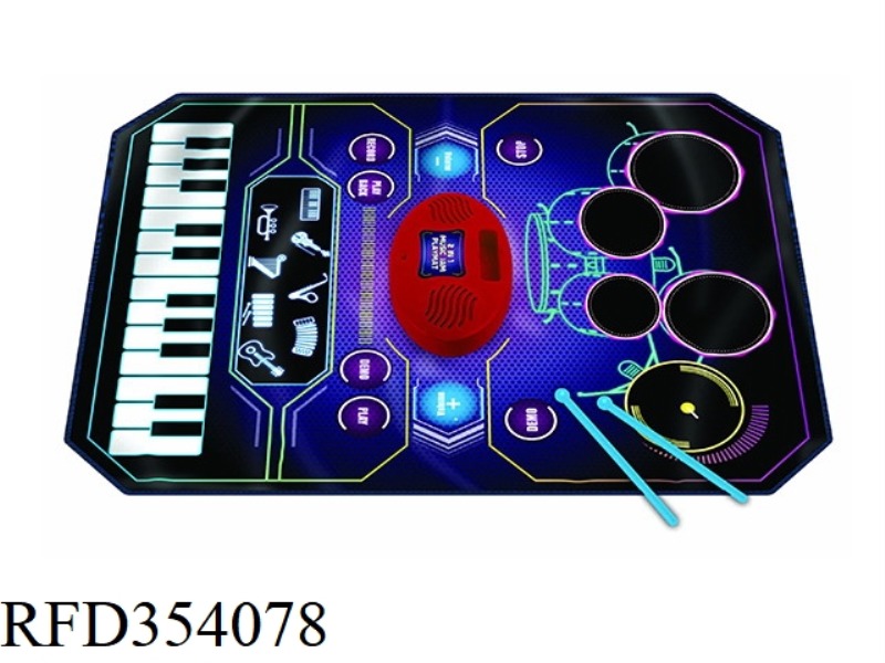2 IN 1 MUSICAL JAM PLAYMAT
