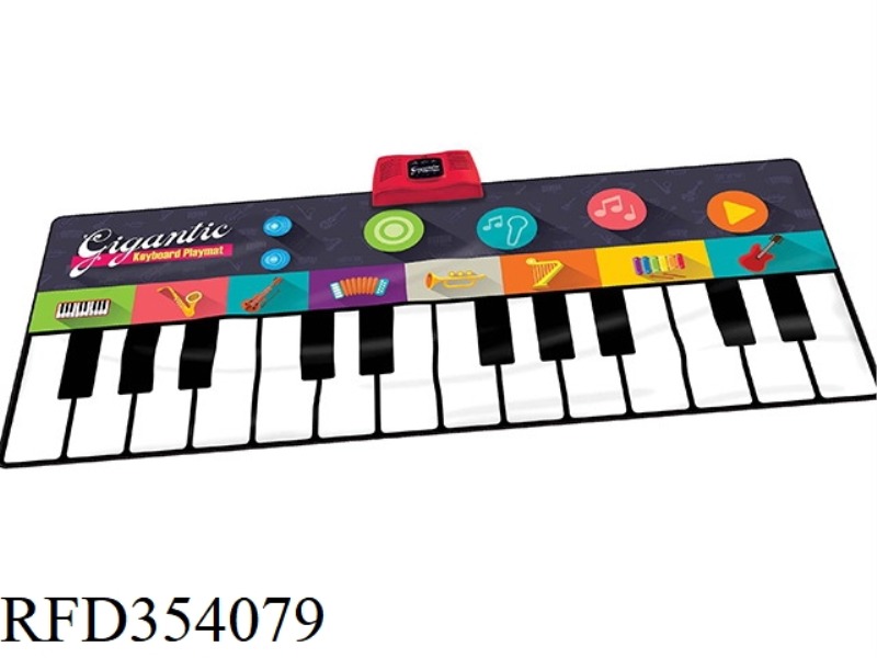 GIGANTIC KEYBOARD PLAYMAT