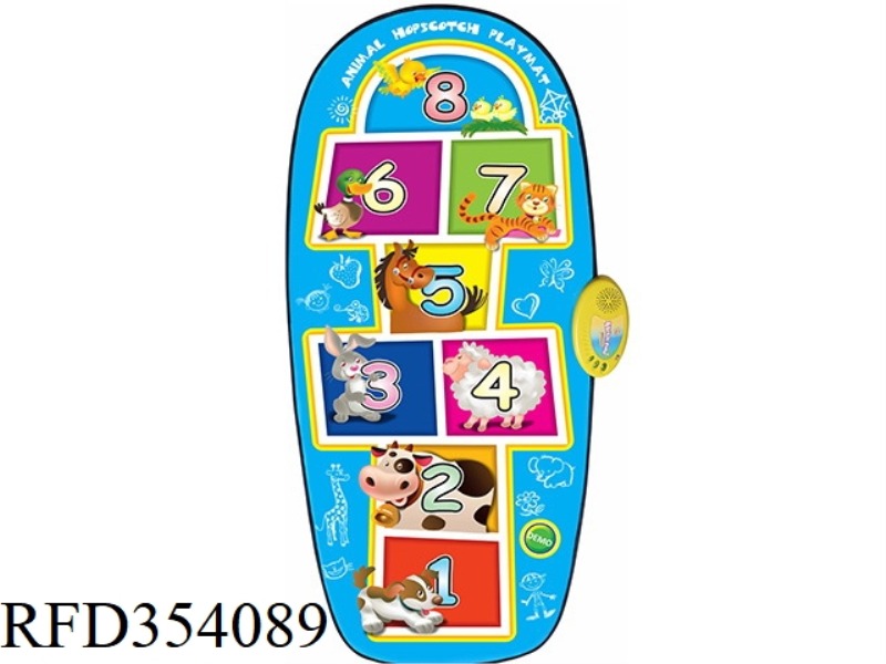 ANIMAL HOPSCOTCH PLAYMAT