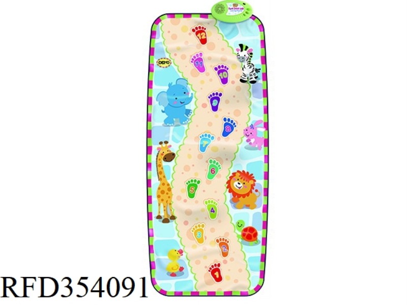 FOOT PRINT WALK LEARNING PLAYMAT