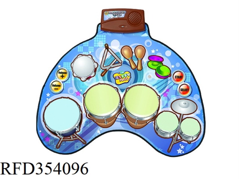 PERCUSSION MIXER PLAYMAT