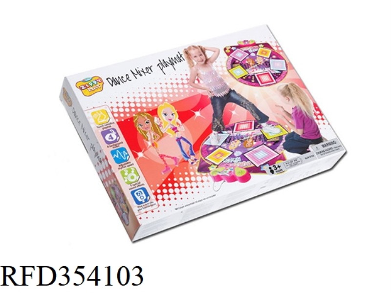 DANCE MIXER PLAYMAT