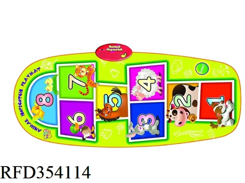 ANIMAL HOPSCOTCH PLAYMAT