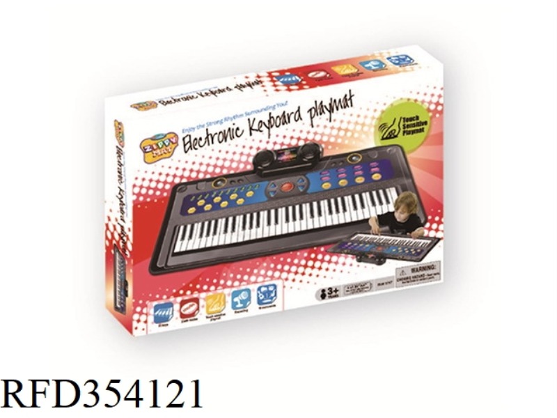 61 KEYS KEYBOARD PLAYMAT