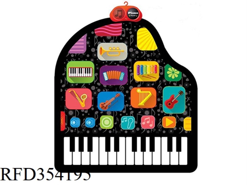 GRAND PIANO MUSIC TAPESTRY