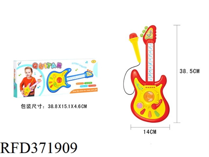 LIGHT MUSIC GUITAR WITH MICROPHONE