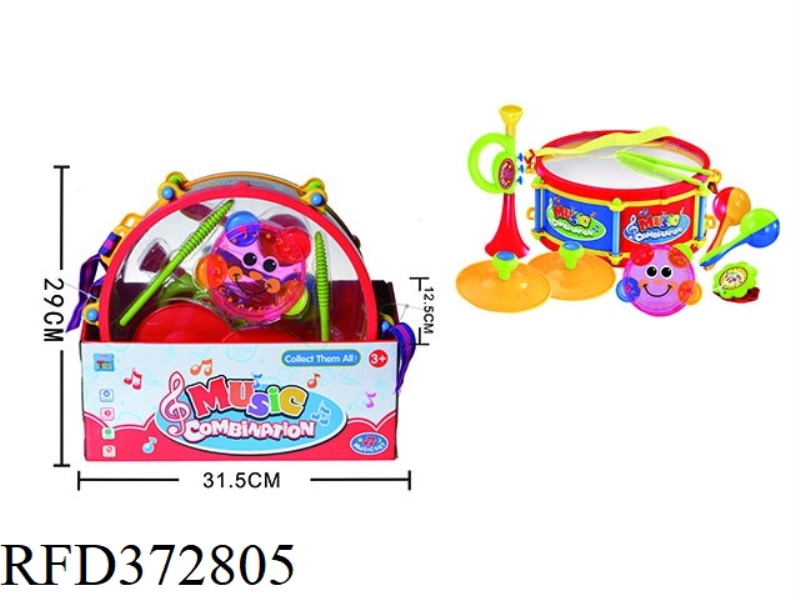 DISPLAY BOX JAZZ DRUM SET