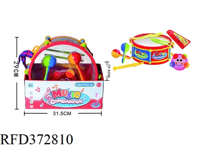DISPLAY BOX JAZZ DRUM SET