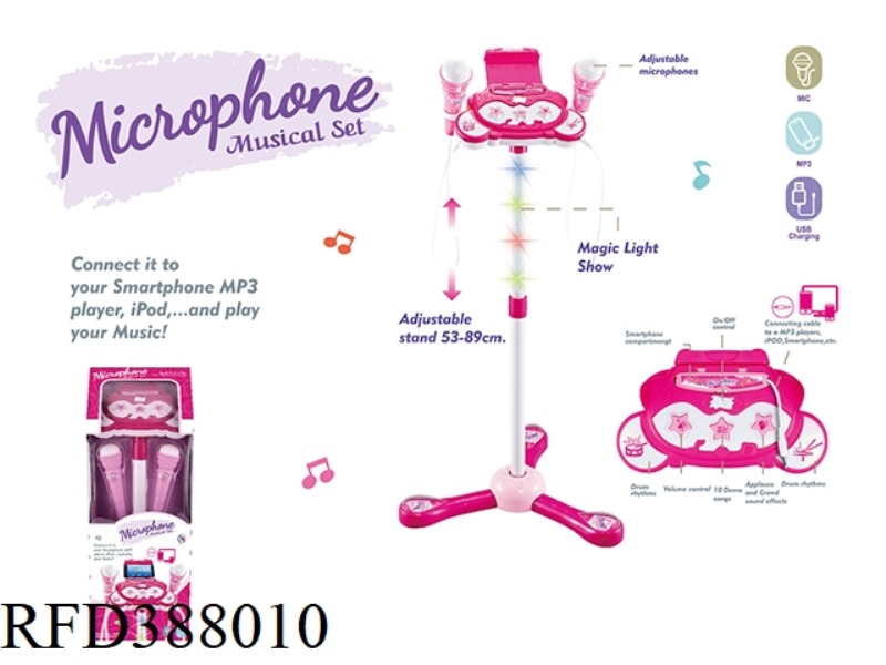 STYLISH VERTICAL DUAL MICROPHONE
