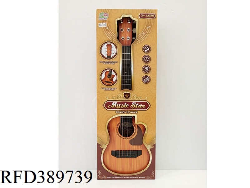 IMITATION WOOD GRAIN REALLY DAZZLING MODEL GUITAR