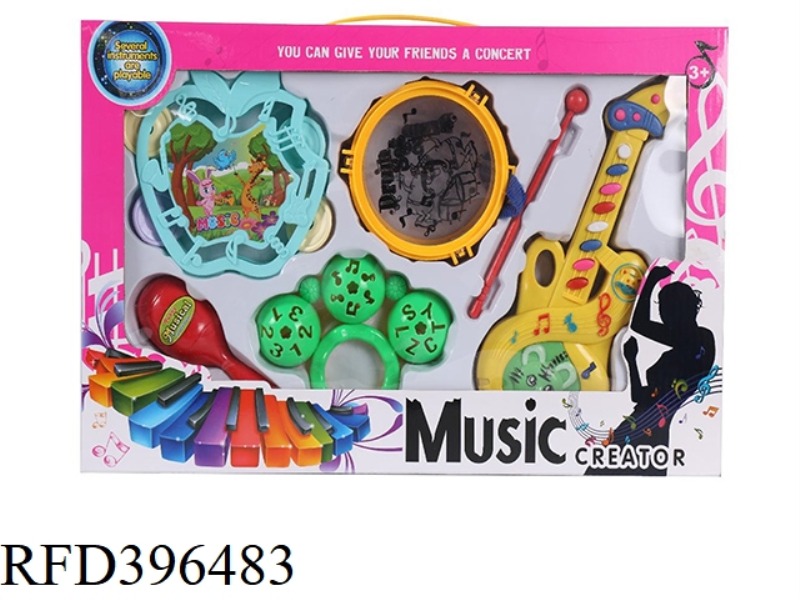 MUSICAL INSTRUMENT SET (TIGER)