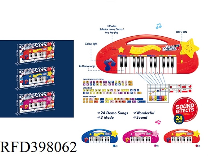 24-KEY KEYBOARD
