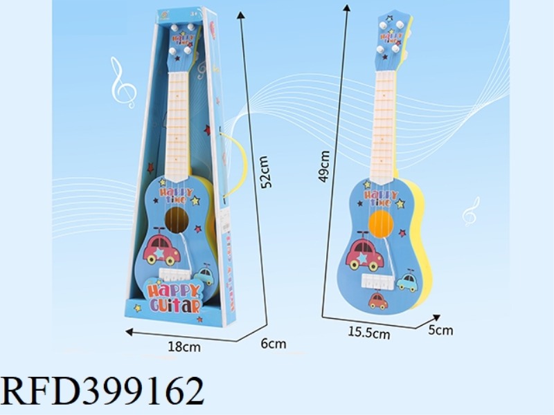 SUBLIMATION CARTOON CAR GUITAR