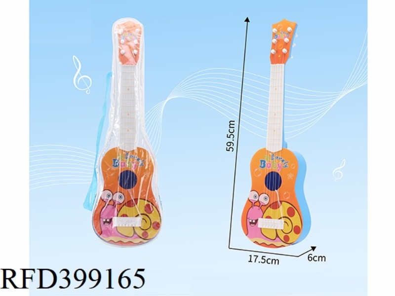 SUBLIMATION CARTOON SNAIL GUITAR