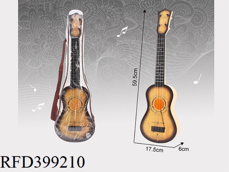 SUBLIMATION WHITE WOOD GRAIN GUITAR