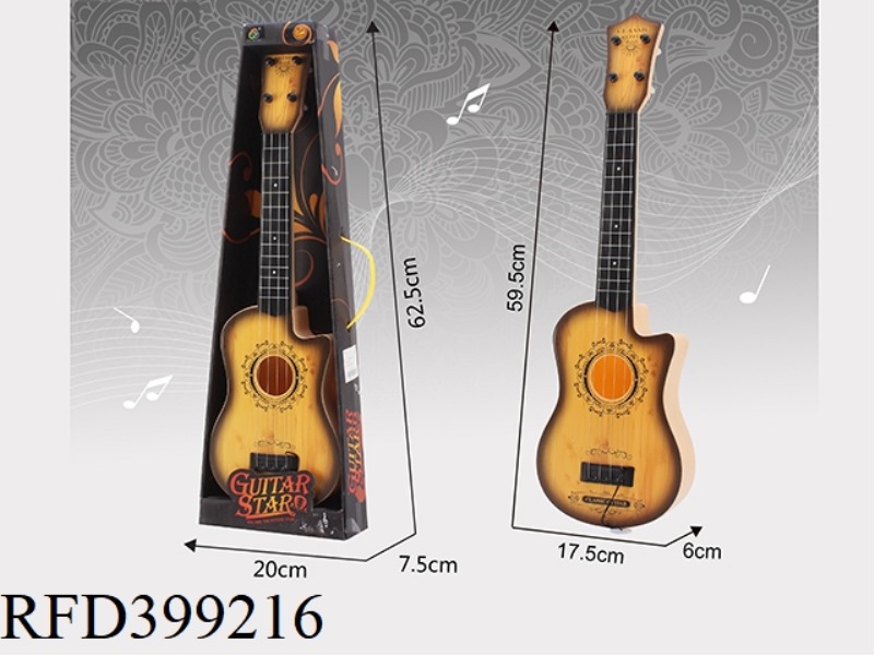 SUBLIMATION WHITE WOOD GRAIN GUITAR