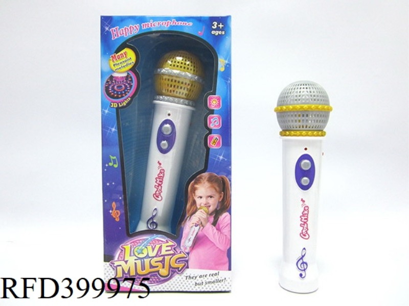 LIGHT MUSIC MICROPHONE (WITH MELODY AND LIGHT FUNCTION)