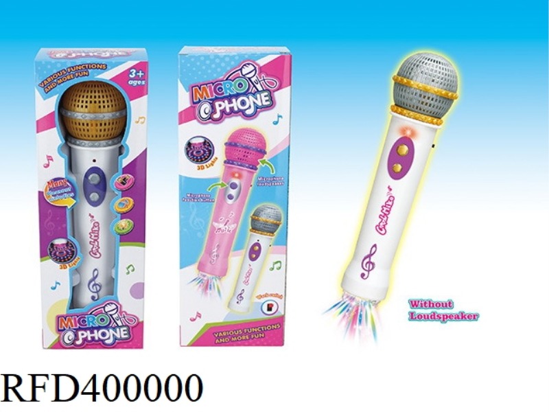 LIGHT MUSIC MICROPHONE (WITH MELODY AND PROJECTION LIGHT FUNCTION)