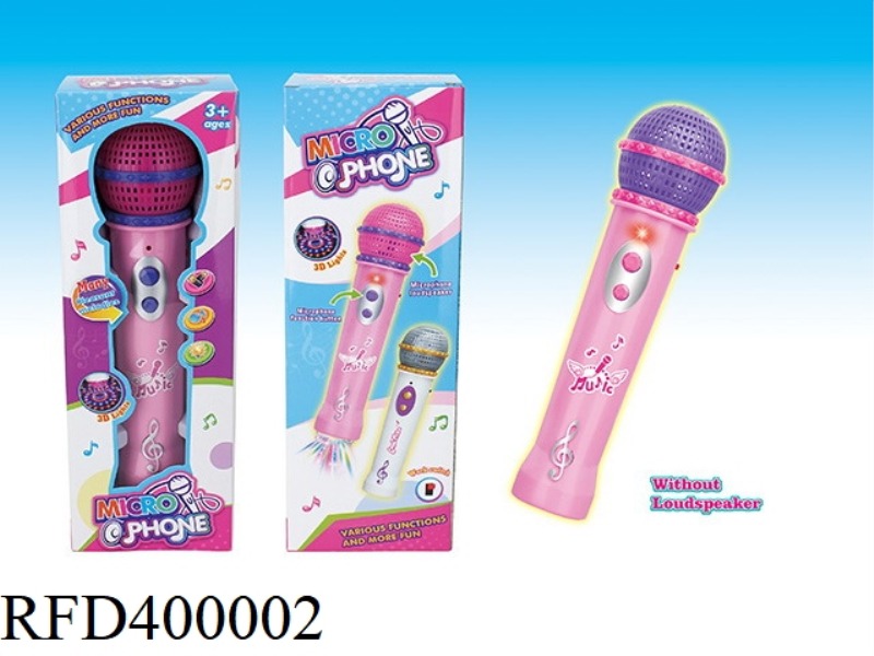 LIGHT MUSIC MICROPHONE (WITH MELODY AND LIGHT FUNCTION)