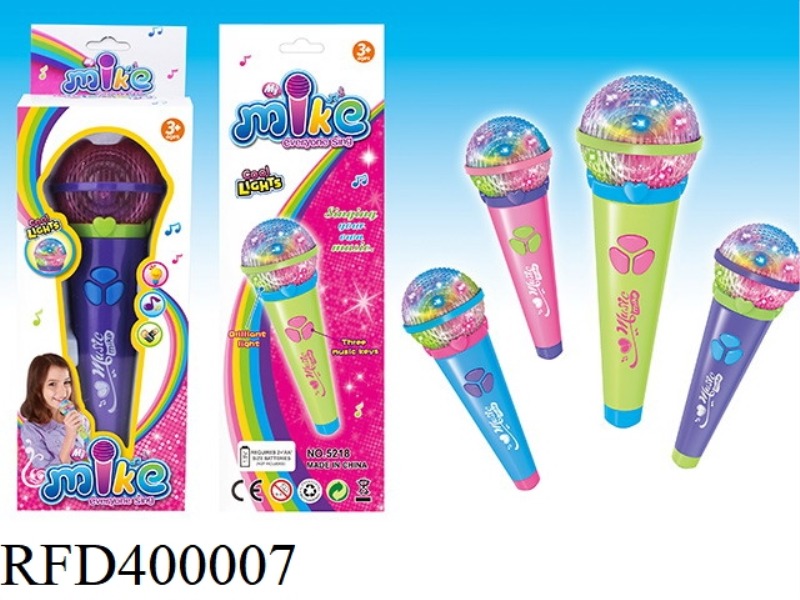 LIGHT MUSIC MICROPHONE (WITH LIGHT, MELODY FUNCTION)