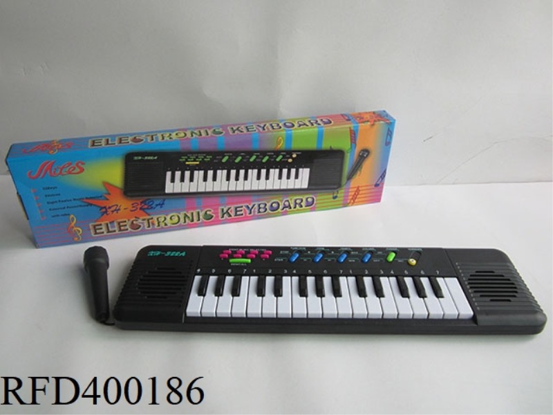 32-KEY MULTIFUNCTIONAL ELECTRONIC ORGAN (WITH MICROPHONE)