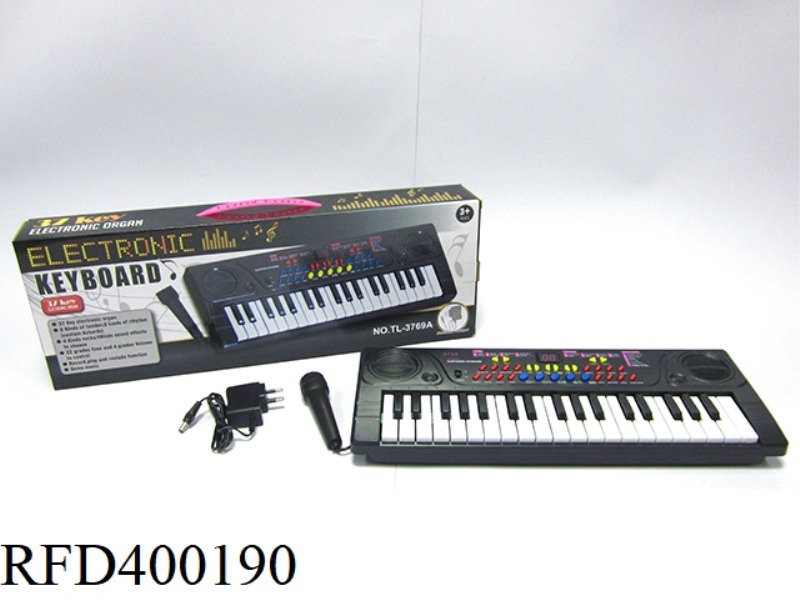 37-KEY MULTIFUNCTIONAL ELECTRONIC ORGAN (WITH MICROPHONE AND PLUG-IN)