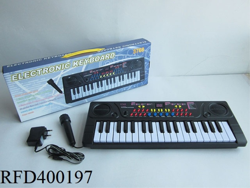 37-KEY MULTIFUNCTIONAL ELECTRONIC ORGAN (WITH MICROPHONE, CHARGING)
