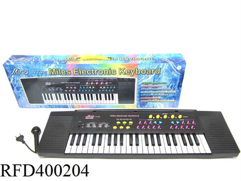 44-KEY MULTIFUNCTIONAL ELECTRONIC ORGAN (WITH MICROPHONE, PLUG-IN)