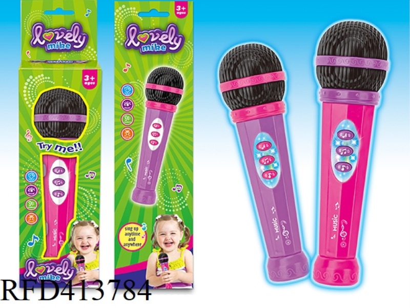 LIGHT AND MUSIC MICROPHONE (WITH LIGHT AND MUSIC FUNCTIONS)