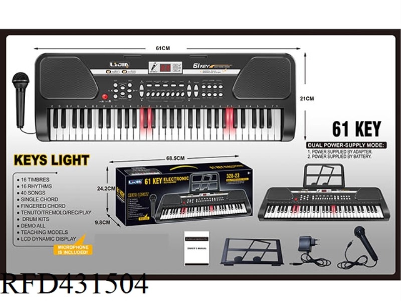 61 KEY ELECTRONIC ORGAN