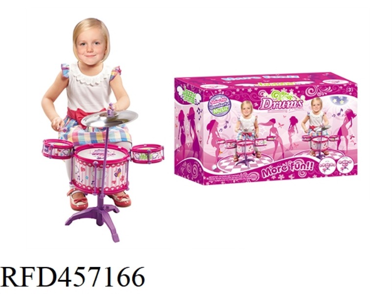 GIRLS' LITTLE SUIT JAZZ DRUM